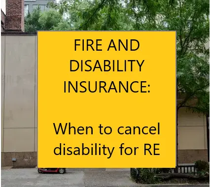 cancel disability insurance in early retirement