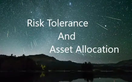 risk tolerance and asset allocation