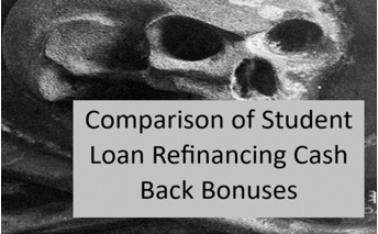 Comparison of Student Loan Refinancing Cash Back Bonus