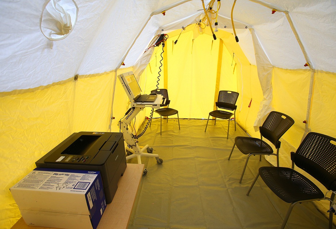 COVID-19 Testing Tent