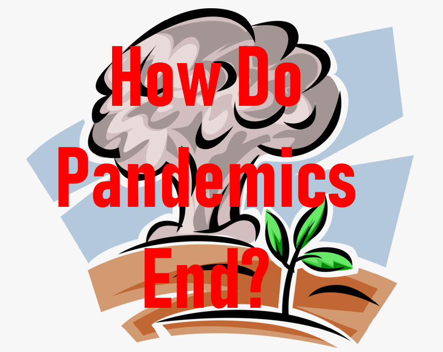how do pandemics end