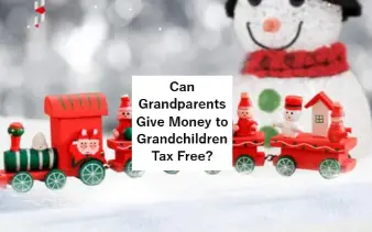 Grandparents Give Money to Grandchildren