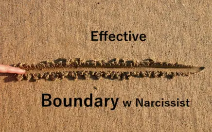 How you Know an Effective Boundary with Narcissists
