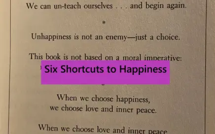 Six Shortcuts to Happiness