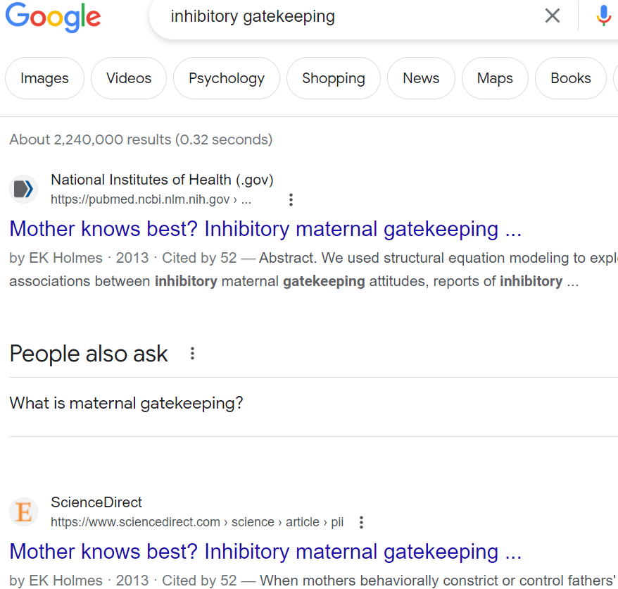 inhibitory gatekeeping